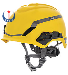 Mũ bảo hộ V-Gard® H1, Novent, Yellow, Fas-Trac® III Pivot, ANSI, EN397