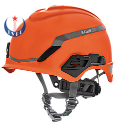 Mũ bảo hộ V-Gard® H1, Novent, Orange, Fas-Trac® III Pivot, ANSI, EN397